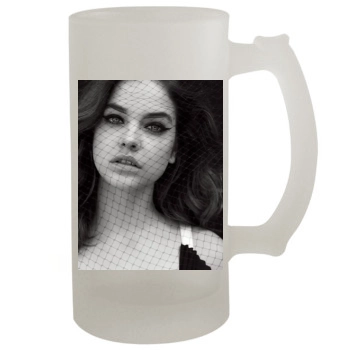 Barbara Palvin 16oz Frosted Beer Stein