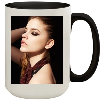 Barbara Palvin 15oz Colored Inner & Handle Mug