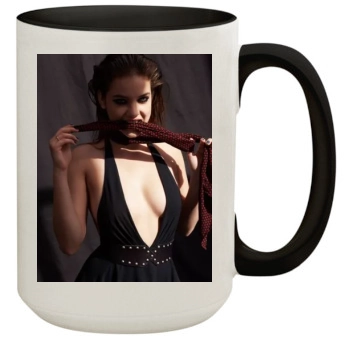 Barbara Palvin 15oz Colored Inner & Handle Mug