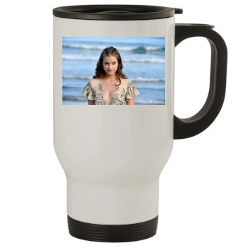 Barbara Palvin Stainless Steel Travel Mug