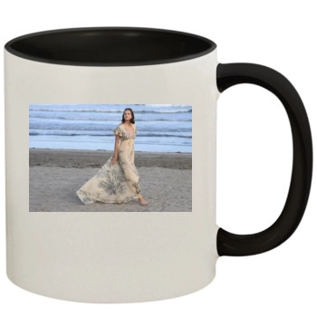 Barbara Palvin 11oz Colored Inner & Handle Mug