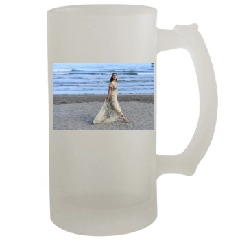 Barbara Palvin 16oz Frosted Beer Stein