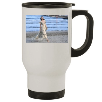 Barbara Palvin Stainless Steel Travel Mug