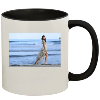 Barbara Palvin 11oz Colored Inner & Handle Mug