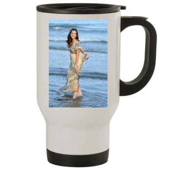 Barbara Palvin Stainless Steel Travel Mug