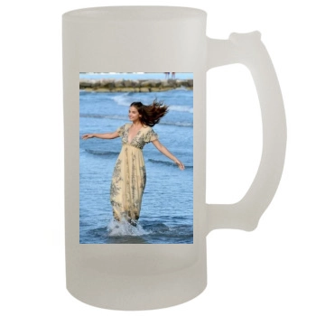 Barbara Palvin 16oz Frosted Beer Stein