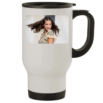 Barbara Palvin Stainless Steel Travel Mug