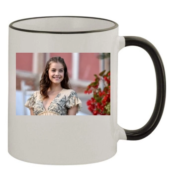 Barbara Palvin 11oz Colored Rim & Handle Mug