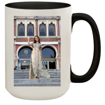 Barbara Palvin 15oz Colored Inner & Handle Mug