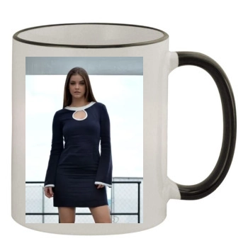 Barbara Palvin 11oz Colored Rim & Handle Mug