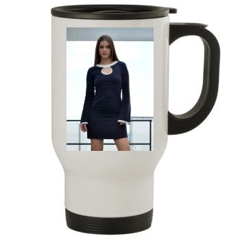 Barbara Palvin Stainless Steel Travel Mug