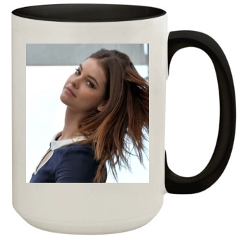 Barbara Palvin 15oz Colored Inner & Handle Mug