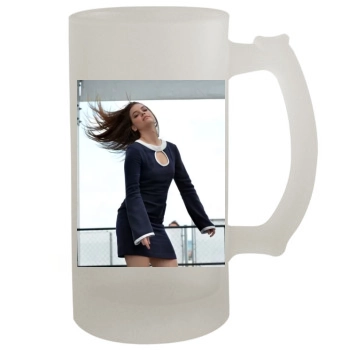 Barbara Palvin 16oz Frosted Beer Stein