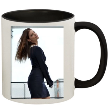 Barbara Palvin 11oz Colored Inner & Handle Mug