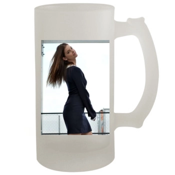 Barbara Palvin 16oz Frosted Beer Stein