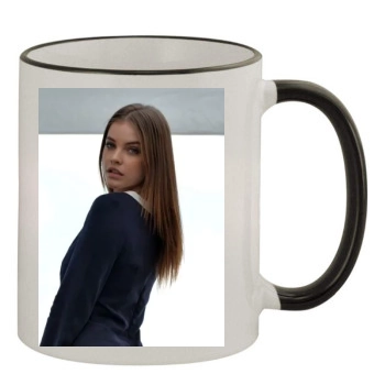 Barbara Palvin 11oz Colored Rim & Handle Mug