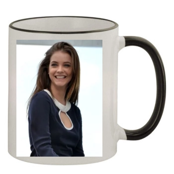 Barbara Palvin 11oz Colored Rim & Handle Mug