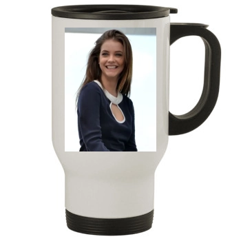 Barbara Palvin Stainless Steel Travel Mug