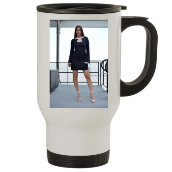 Barbara Palvin Stainless Steel Travel Mug