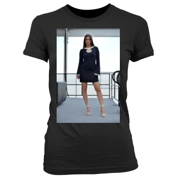 Barbara Palvin Women's Junior Cut Crewneck T-Shirt