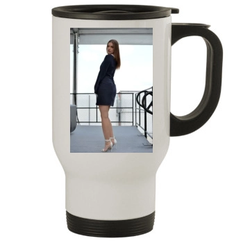 Barbara Palvin Stainless Steel Travel Mug