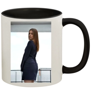 Barbara Palvin 11oz Colored Inner & Handle Mug