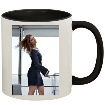 Barbara Palvin 11oz Colored Inner & Handle Mug