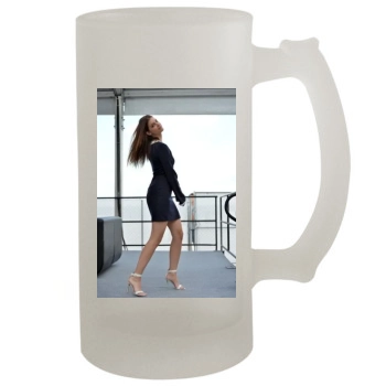 Barbara Palvin 16oz Frosted Beer Stein