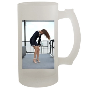 Barbara Palvin 16oz Frosted Beer Stein