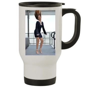 Barbara Palvin Stainless Steel Travel Mug