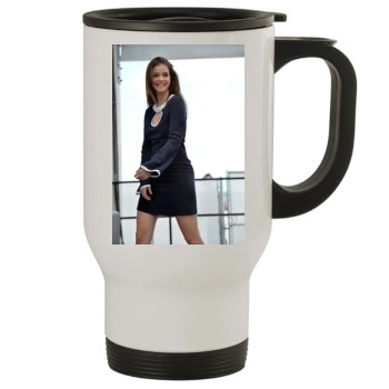 Barbara Palvin Stainless Steel Travel Mug