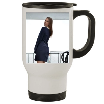 Barbara Palvin Stainless Steel Travel Mug