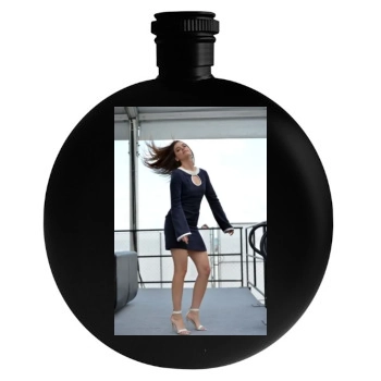 Barbara Palvin Round Flask