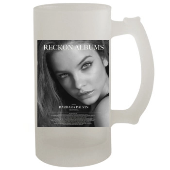 Barbara Palvin 16oz Frosted Beer Stein