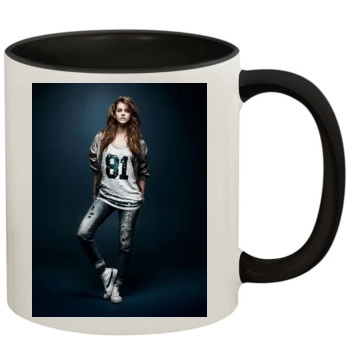 Barbara Palvin 11oz Colored Inner & Handle Mug