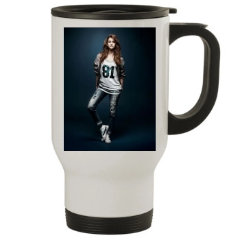 Barbara Palvin Stainless Steel Travel Mug