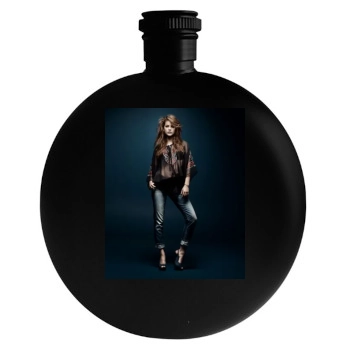 Barbara Palvin Round Flask