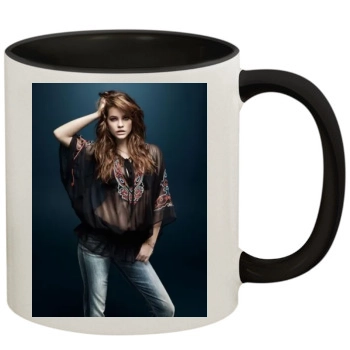 Barbara Palvin 11oz Colored Inner & Handle Mug