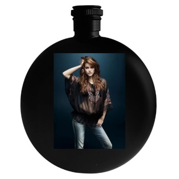 Barbara Palvin Round Flask