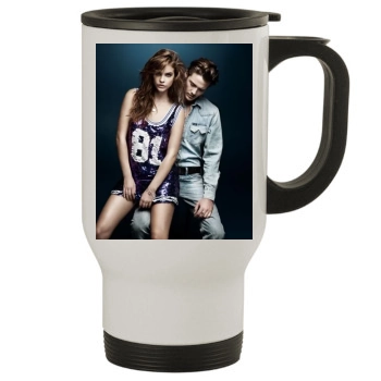 Barbara Palvin Stainless Steel Travel Mug