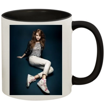 Barbara Palvin 11oz Colored Inner & Handle Mug