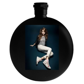 Barbara Palvin Round Flask