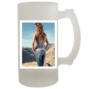 Barbara Palvin 16oz Frosted Beer Stein