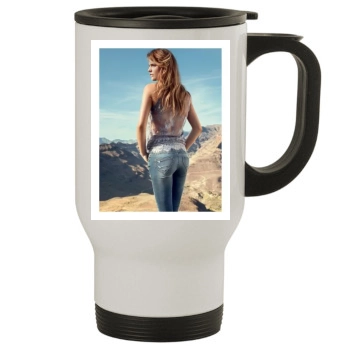 Barbara Palvin Stainless Steel Travel Mug