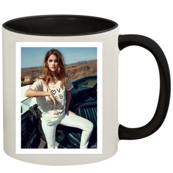 Barbara Palvin 11oz Colored Inner & Handle Mug