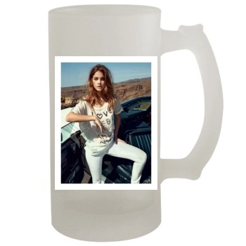 Barbara Palvin 16oz Frosted Beer Stein