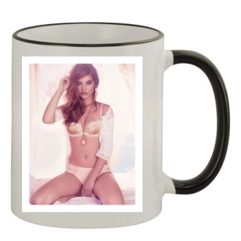 Barbara Palvin 11oz Colored Rim & Handle Mug