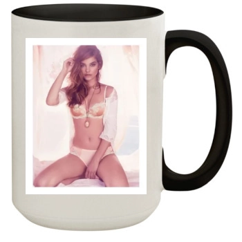 Barbara Palvin 15oz Colored Inner & Handle Mug