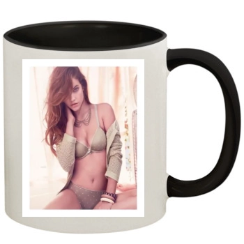 Barbara Palvin 11oz Colored Inner & Handle Mug