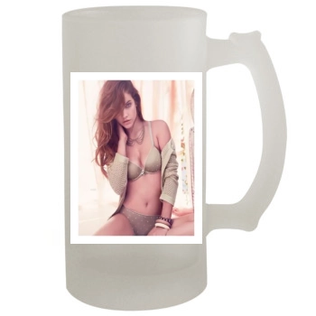 Barbara Palvin 16oz Frosted Beer Stein